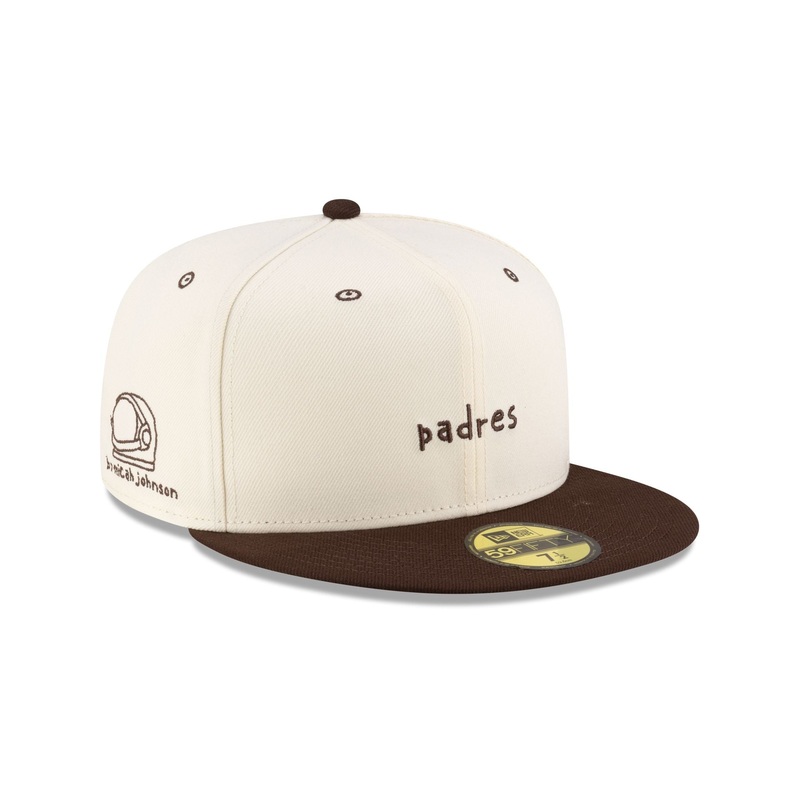 Micah Johnson x San Diego Padres Script 59FIFTY Fitted Hat 7