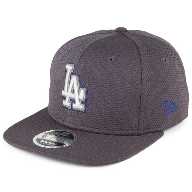 New Era 9FIFTY L.A. Dodgers Snapback Cap – Tone Tech Redux – Graphite Small/Medium