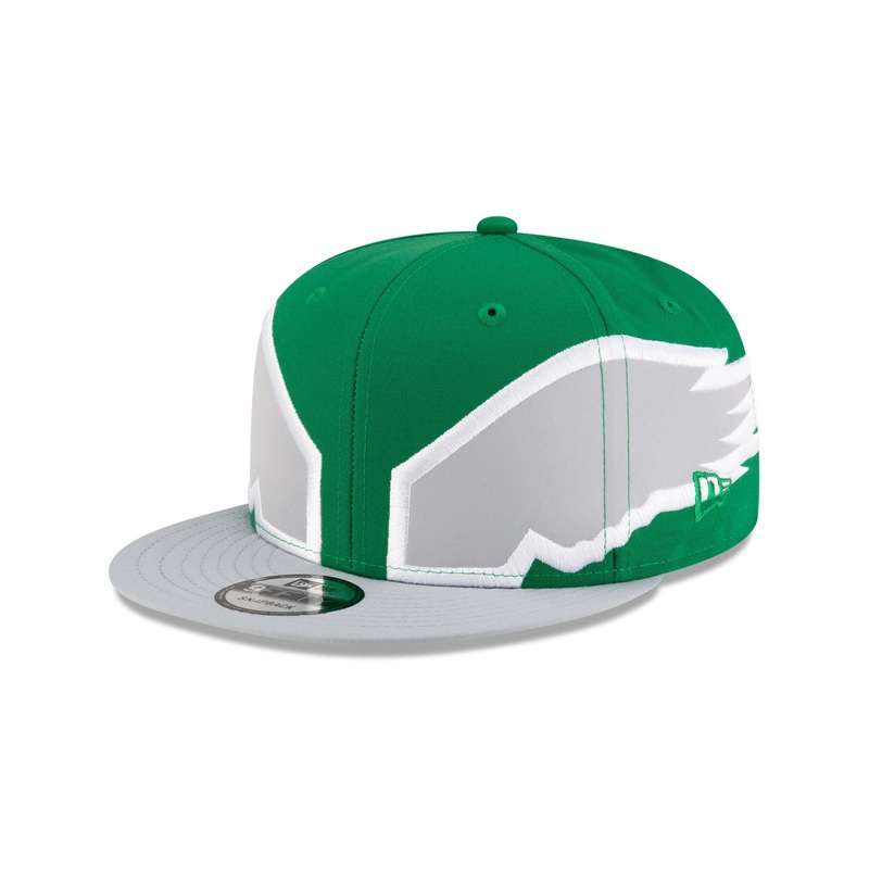 Philadelphia Eagles Historic Helmet Pack 9FIFTY Snapback Hat One Size