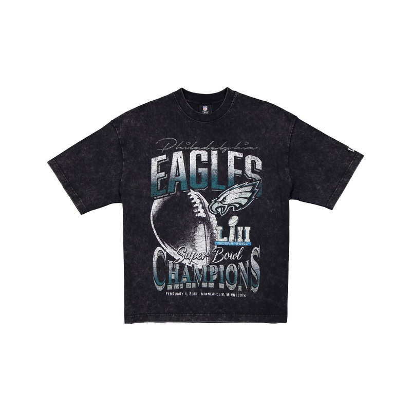 Philadelphia Eagles Super Bowl LII Champions Sport Classics Black T-Shirt S