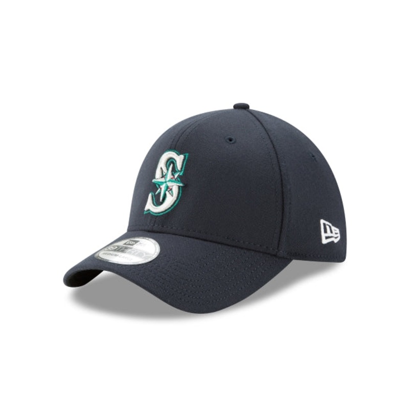 Seattle Mariners Team Classic 39THIRTY Stretch Fit Hat S/M