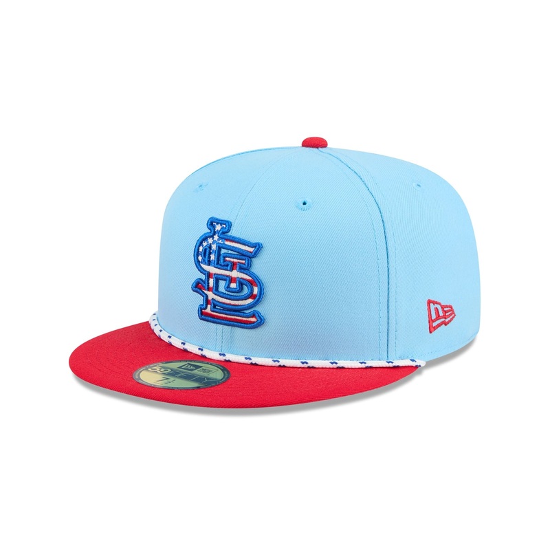St. Louis Cardinals Independence Day 2025 59FIFTY Fitted Hat 7