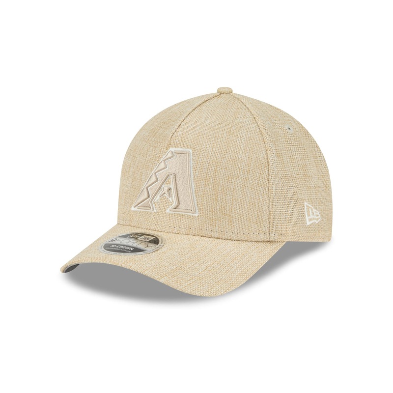 Arizona Diamondbacks Cotton Weave Stone 9FORTY M-Crown A-Frame Snapback Hat One Size