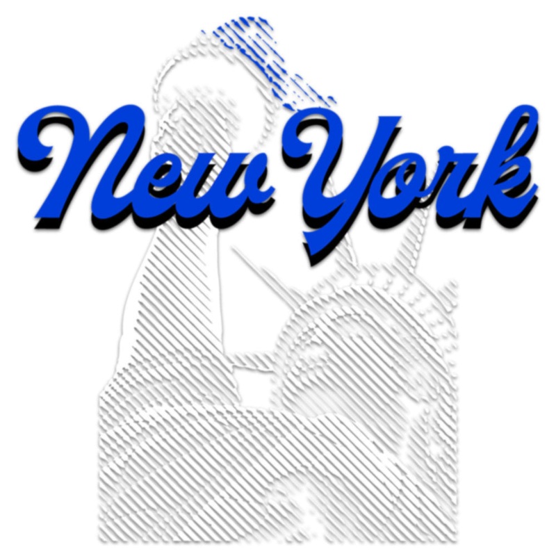 Blue New York Statue of Liberty Default Title One Size