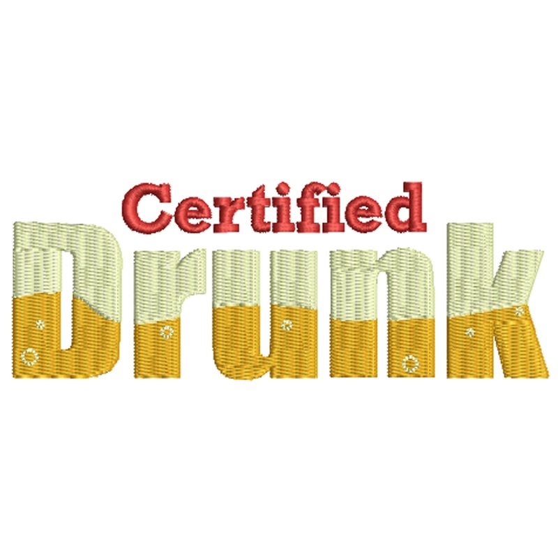 Certified Drunk Default Title One Size