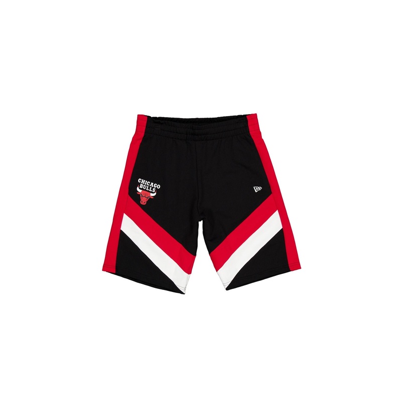 Chicago Bulls Black Oversized Panel Shorts S