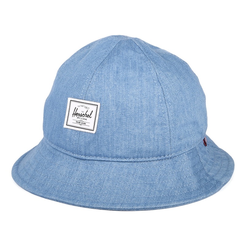 Herschel Supply Co. Henderson Cotton Bucket Hat – Denim Small/Medium