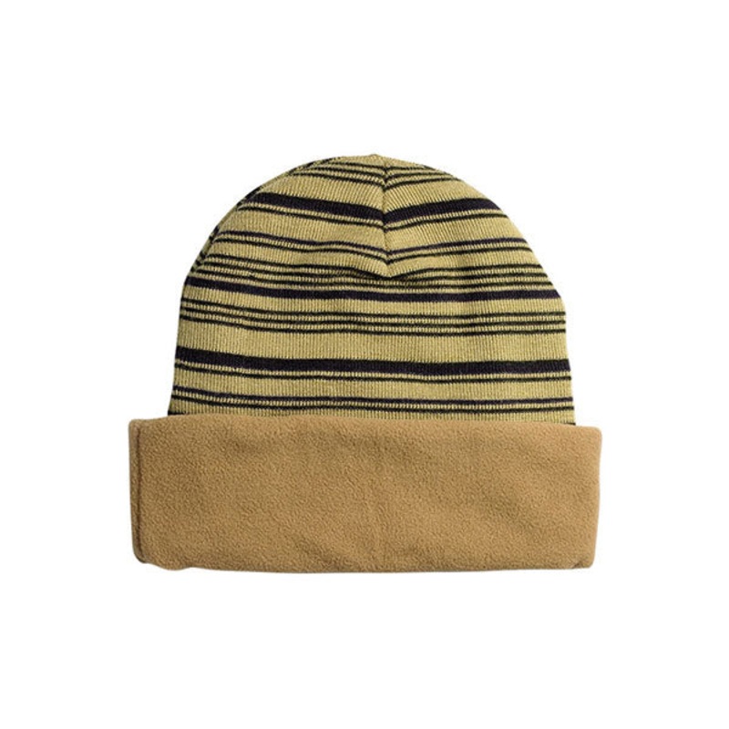 Mega Cap 5038 Reversible Fleece Beanie Camel