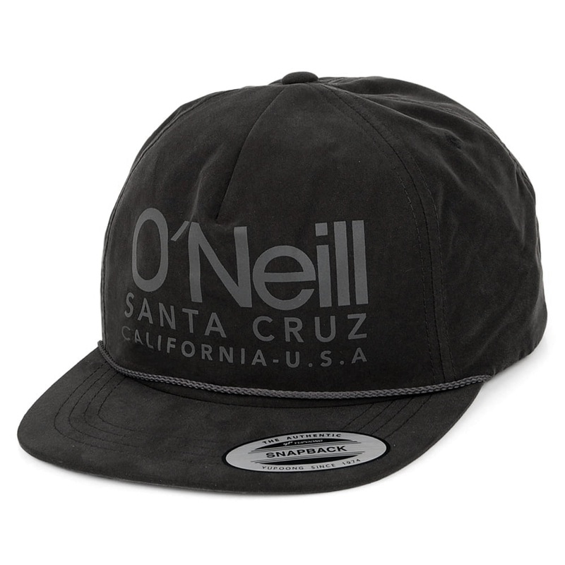 O’Neill Hats Beach Snapback Cap – Black Adjustable