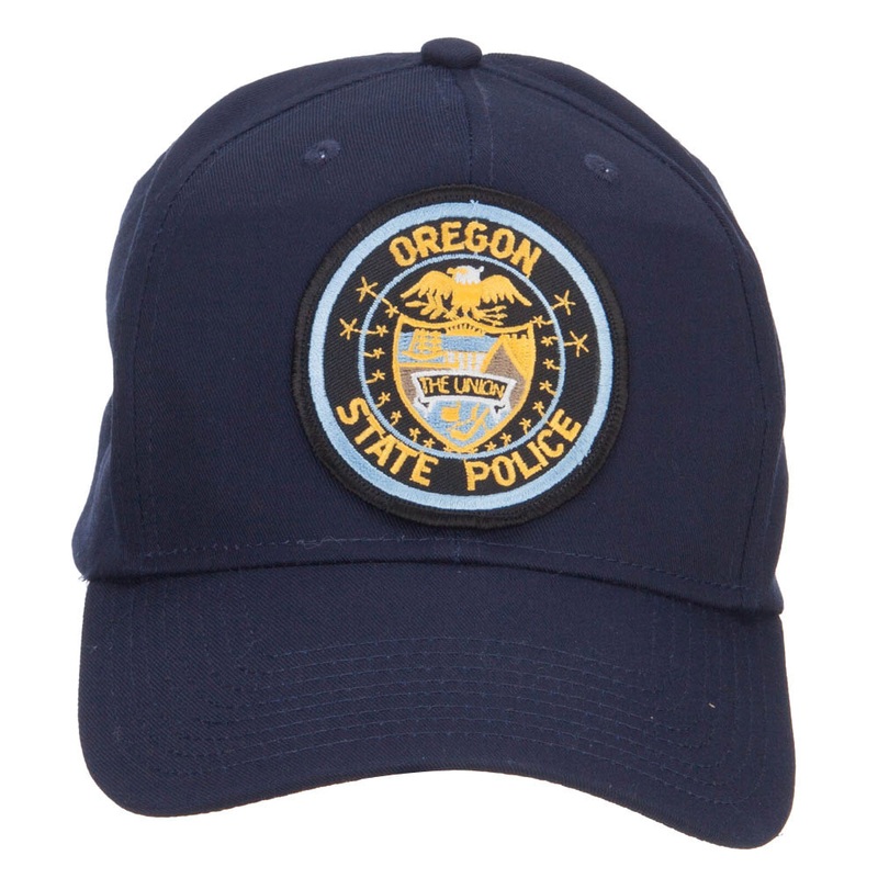 Oregon State Police Patched Cap Navy One Size
