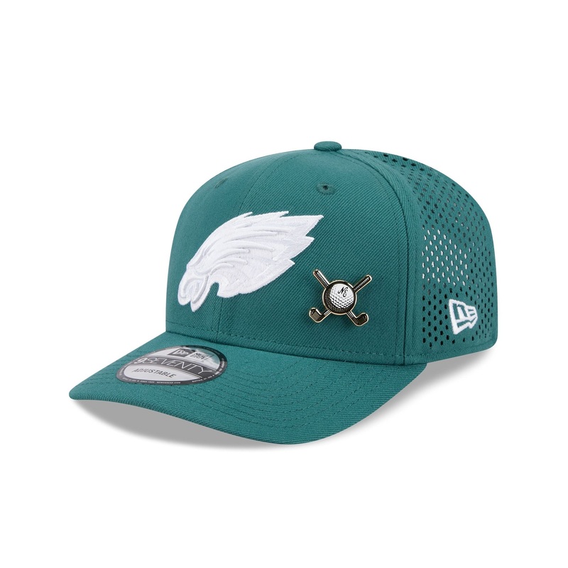 Philadelphia Eagles Tee Time 9SEVENTY Trucker Hat One Size