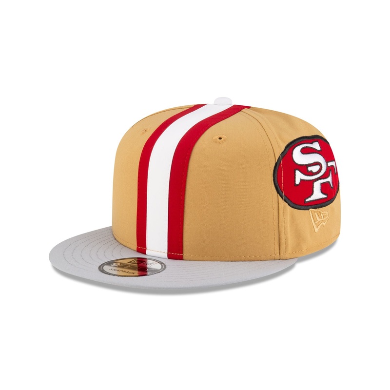 San Francisco 49ers Historic Helmet Pack 9FIFTY Snapback Hat One Size