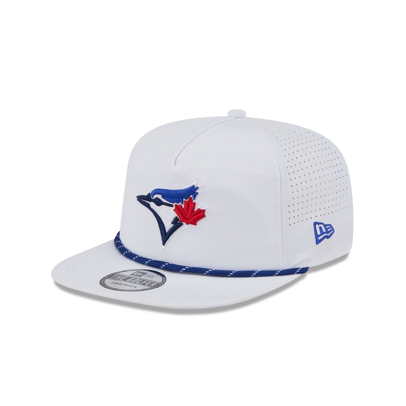 Toronto Blue Jays Optic White Performance Rope Golfer Hat One Size