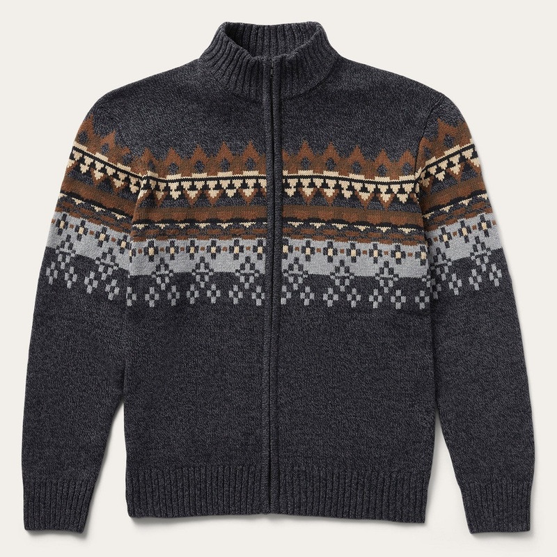 Western Cardigan Grey S