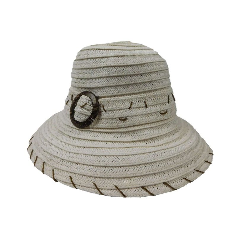 White Summer Bucket Hat