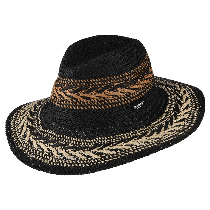 Barts Hats Caledona Summer Fedora Hat – Black 1-Size