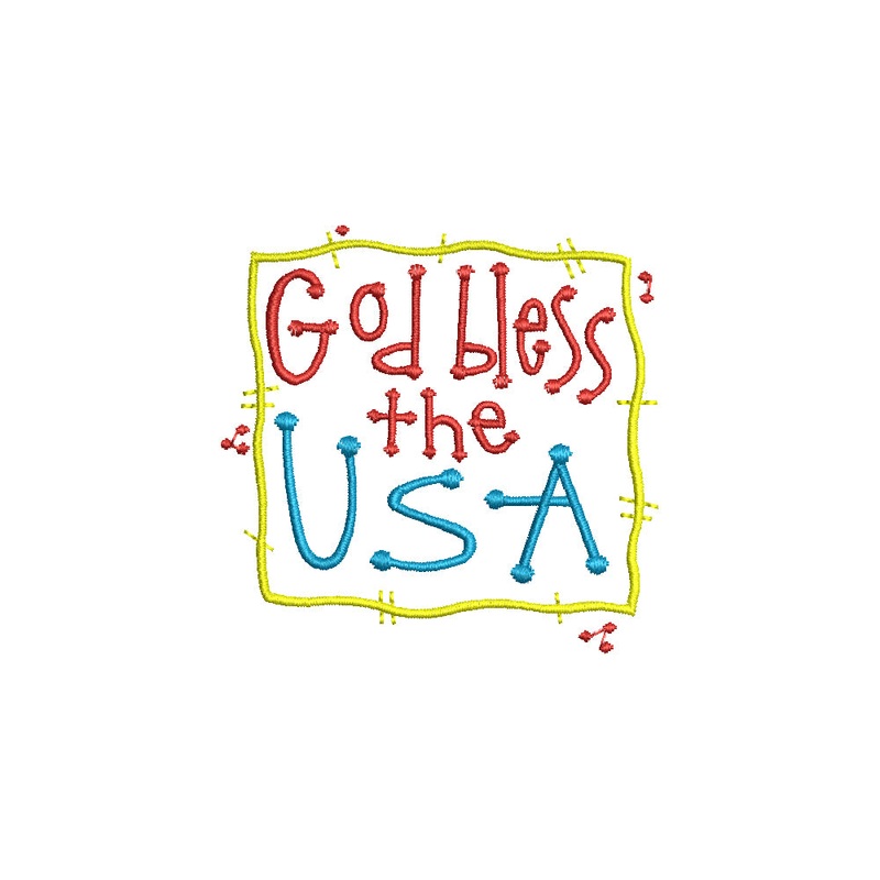 God Bless the USA Default Title One Size