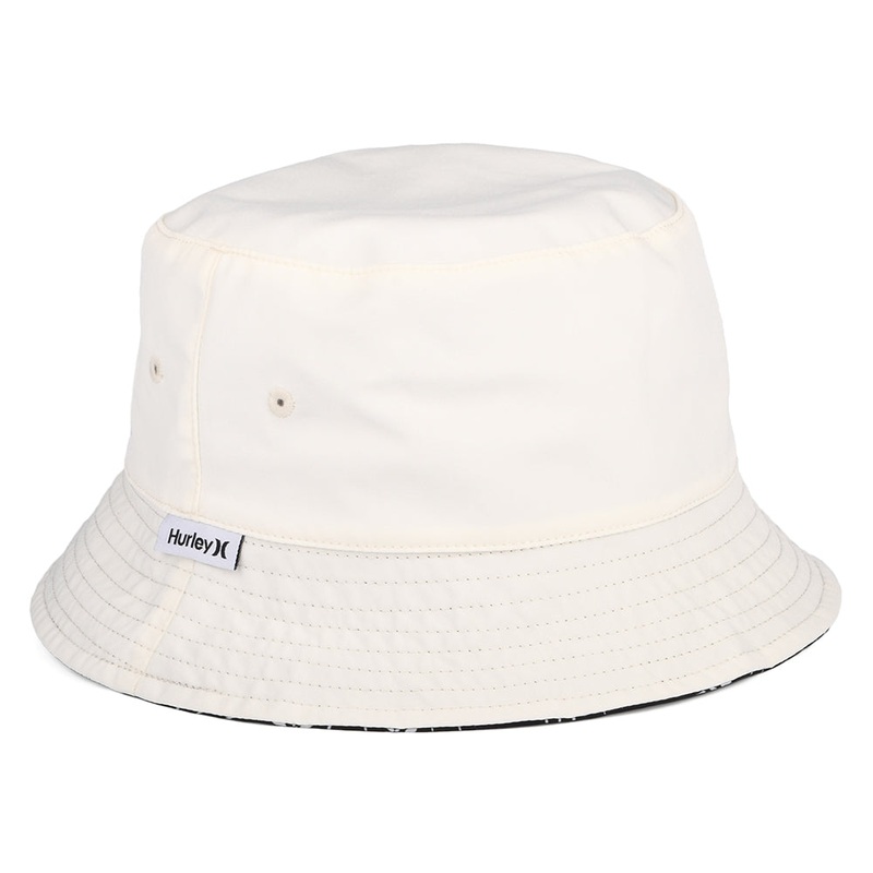 Hurley Hats Bali Reversible Bucket Hat – White 1-Size