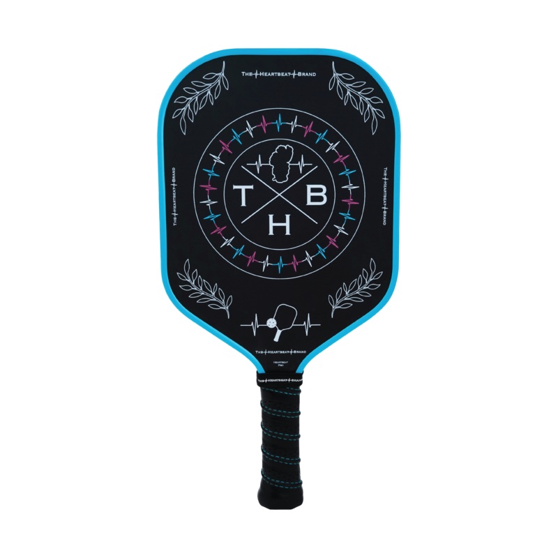 Pickleball Paddle – Heartbeat PRO – Neon Blue / Black