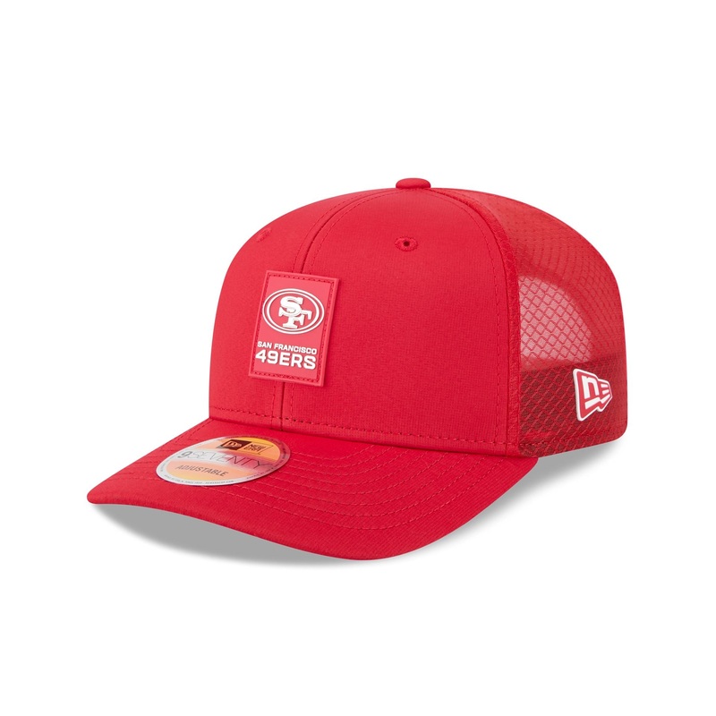 San Francisco 49ers 2025 Sideline Hot Weather 9SEVENTY Trucker Hat One Size