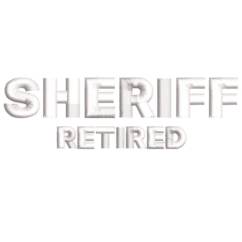 Sheriff Retired Sheriff Retired One Size