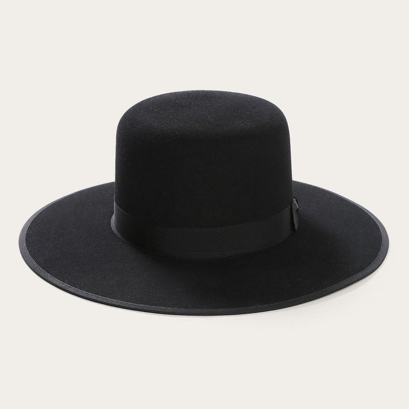 Amish 4X Wool Felt Hat Black 6 3/4