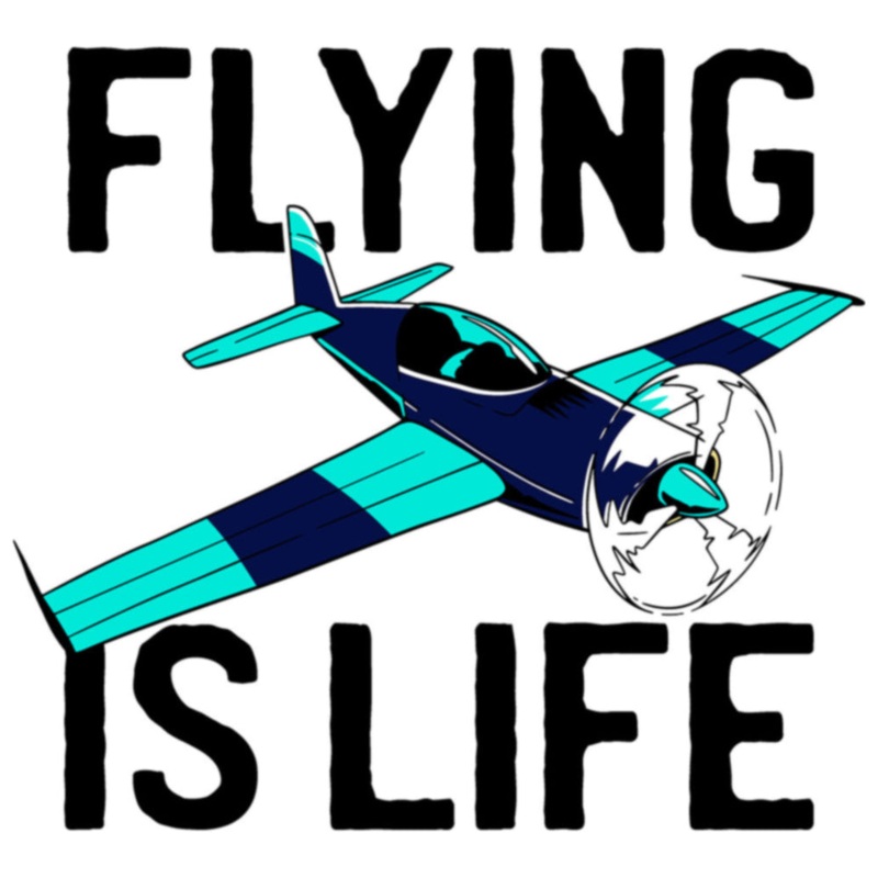 Black Flying Is Life Default Title One Size