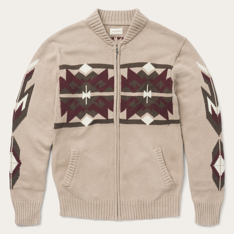 Brown Aztec Cardigan Brown S