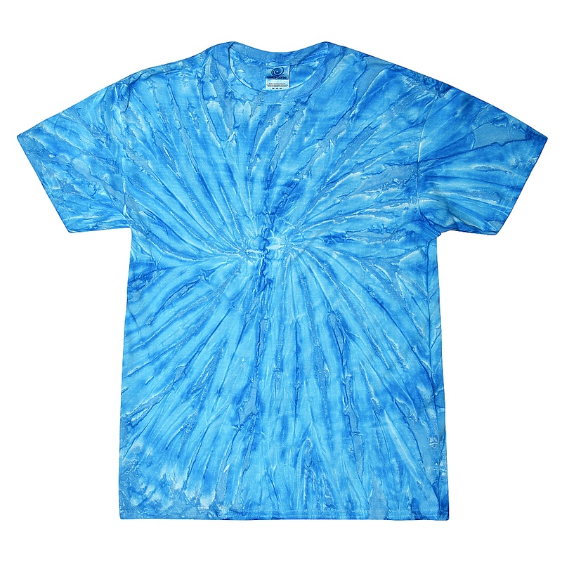 Colortone 1000 Multi-Color Tie-Dyed T-Shirt – Neon Blueberry Neon Blueberry S