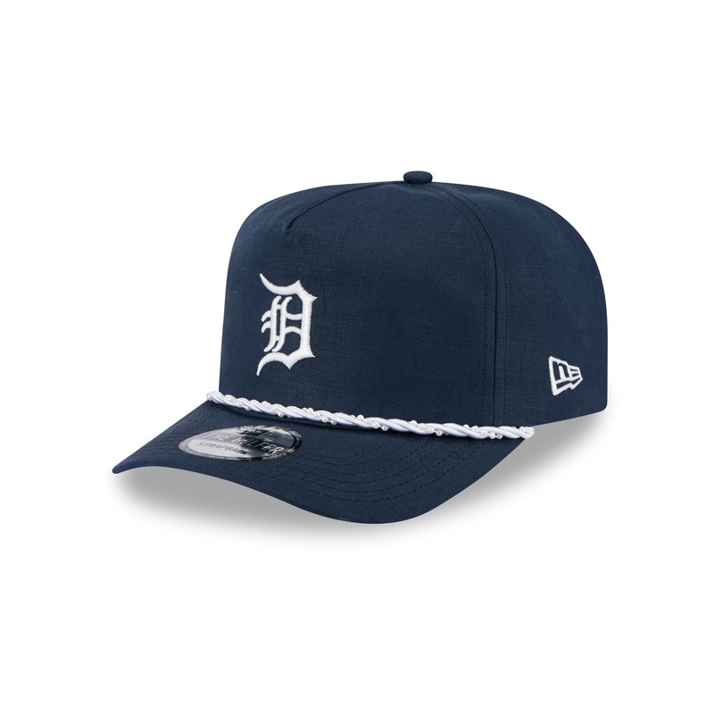 Detroit Tigers Pearl Rope Golfer Hat One Size