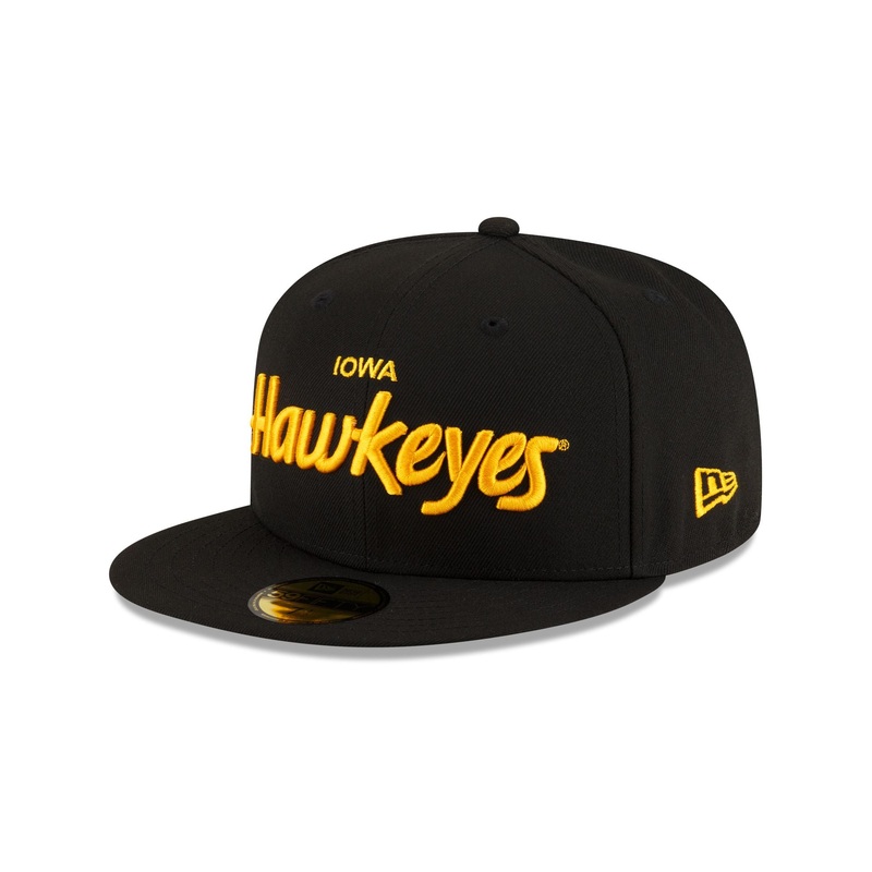 Iowa Hawkeyes Script 59FIFTY Fitted Hat 7