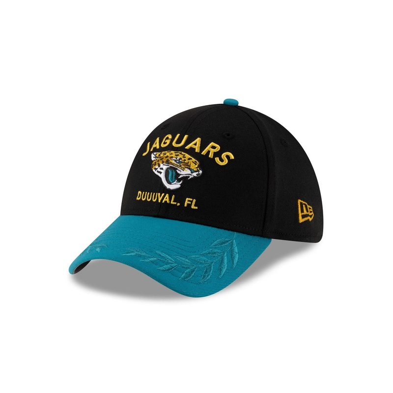 Jacksonville Jaguars 2025 Draft 39THIRTY Stretch Fit Hat S/M
