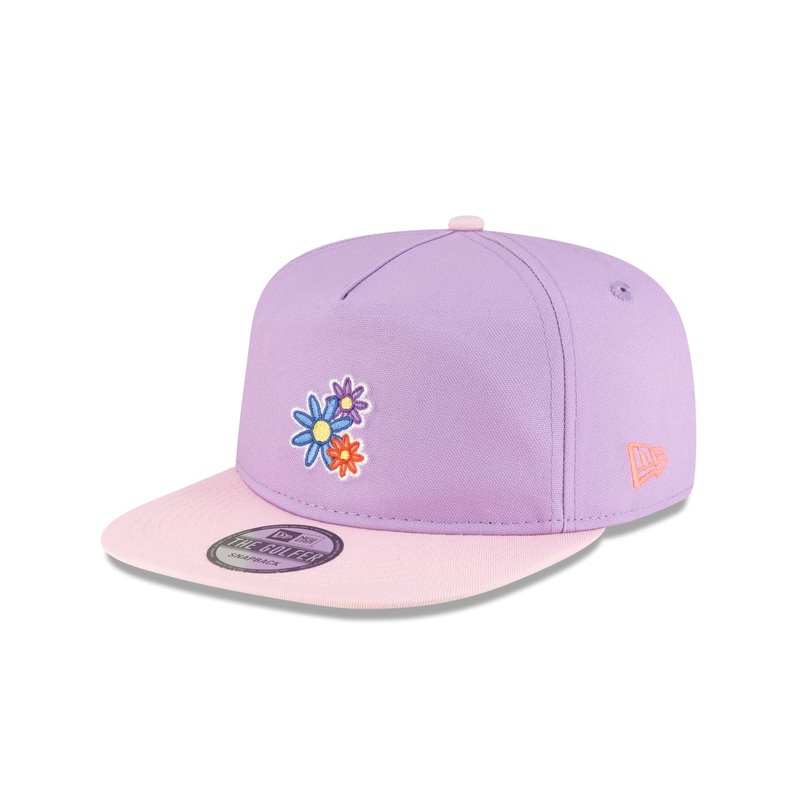 New Era Cap Flowers Golfer Hat One Size