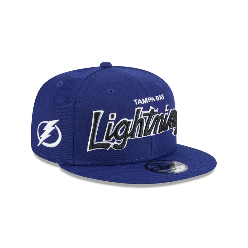 Tampa Bay Lightning Script 9FIFTY Snapback Hat One Size