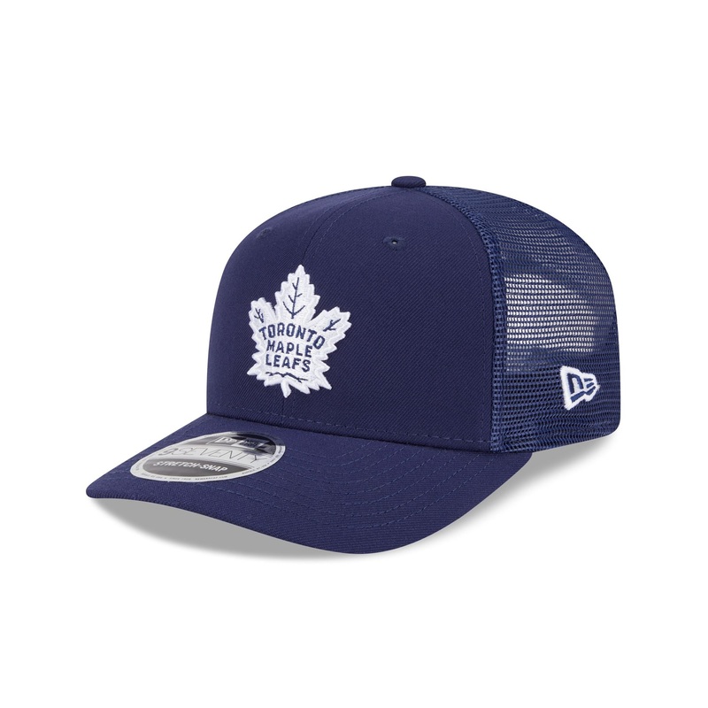 Toronto Maple Leafs Simple 9SEVENTY Trucker Hat One Size