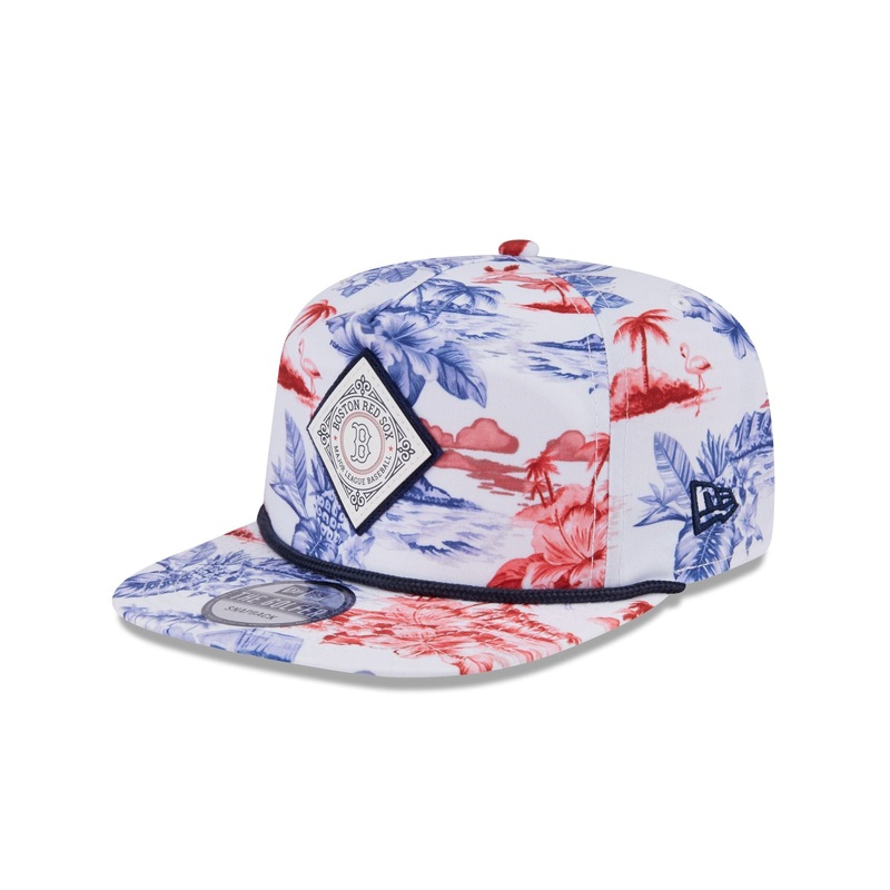 Boston Red Sox Printed Golfer Hat One Size