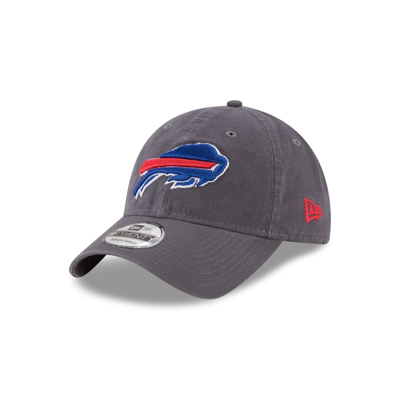 Buffalo Bills NFL Core Classic Graphite 9TWENTY Adjustable Hat One Size