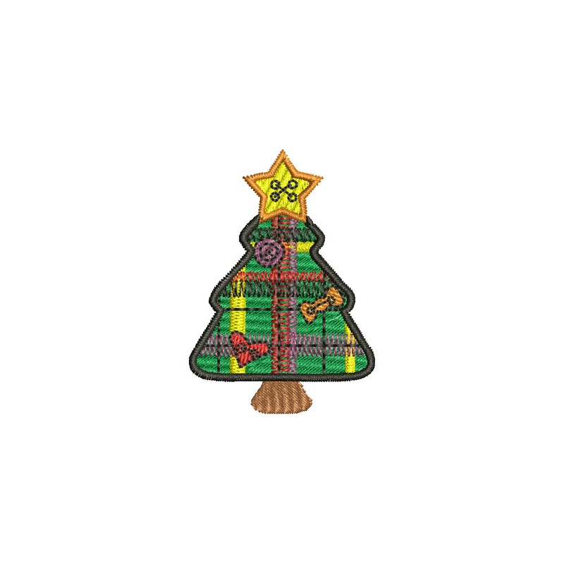 Christmas Tree with Decoration Default Title One Size