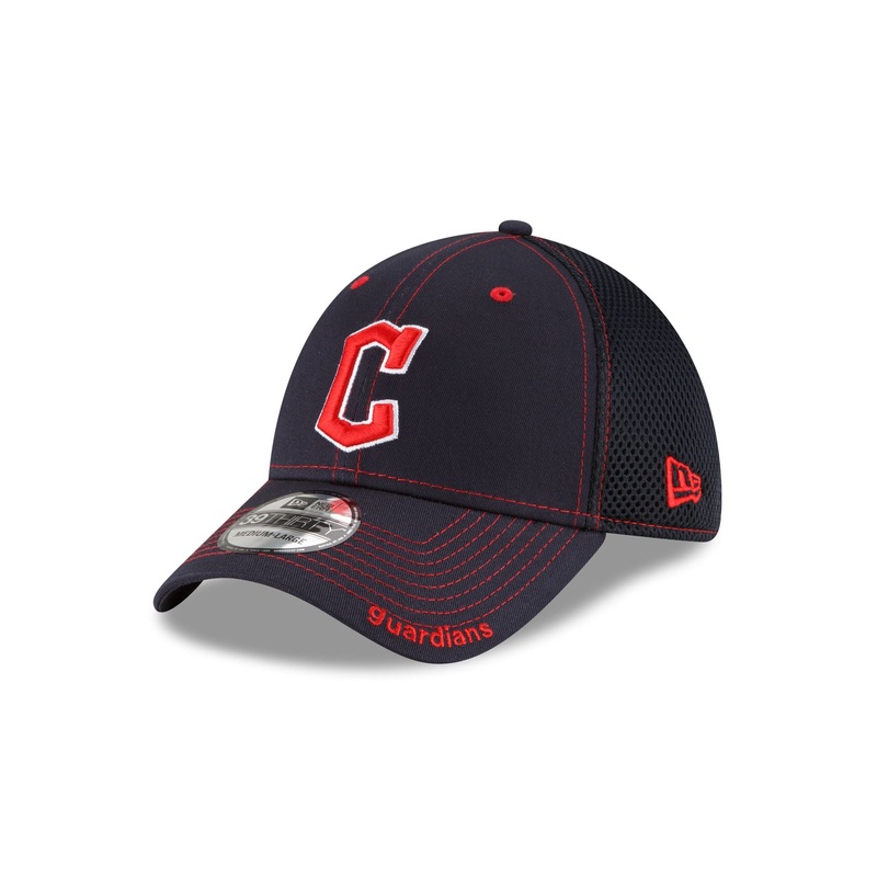 Cleveland Guardians NEO 39THIRTY Stretch Fit Hat S/M