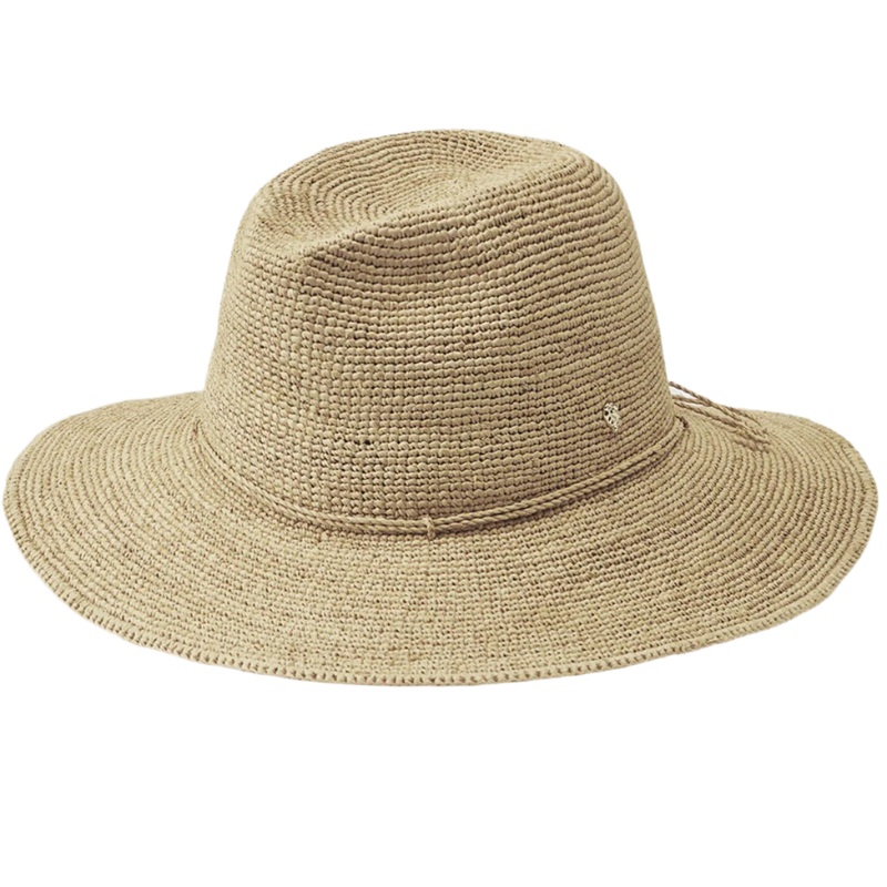 Desmonda Wide Brim Fedora Natural 1SFM
