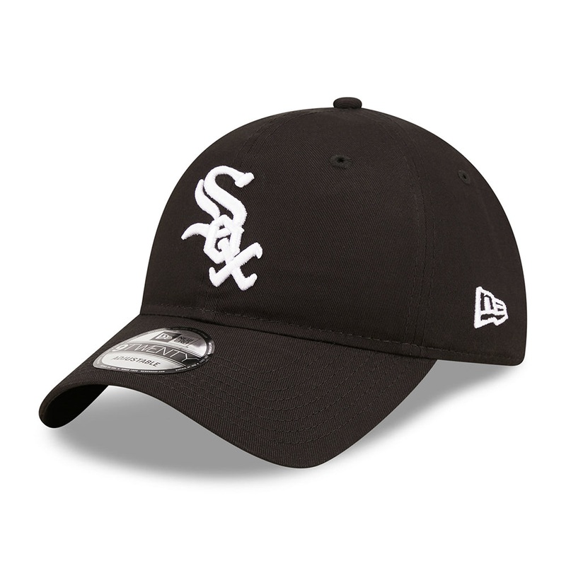 New Era 9TWENTY Chicago White Sox Baseball Cap – MLB League Essential – Black-White Adjustable