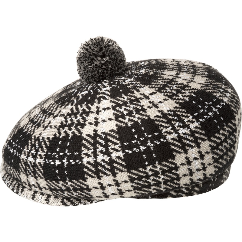 New Heritage Flat Cap Black Check S