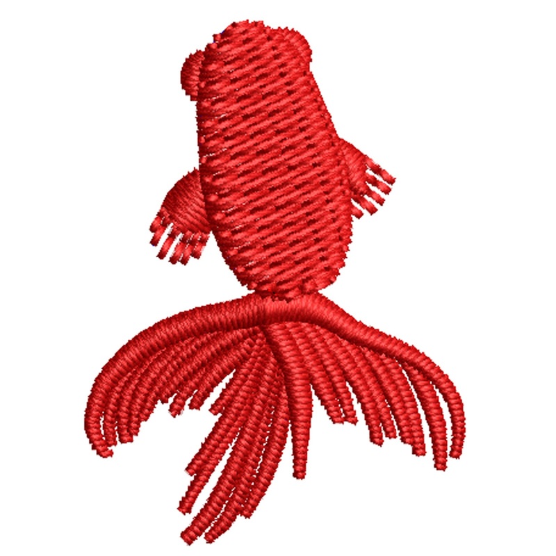 Red Goldfish Logo Red Goldfish Logo One Size