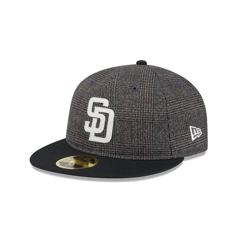 San Diego Padres Plaid Retro Crown 59FIFTY Fitted Hat 7