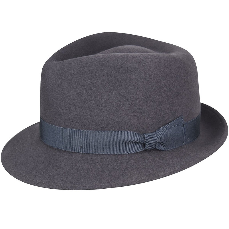 2000s Bollman Heritage Collection Trilby Gun Metal S/M