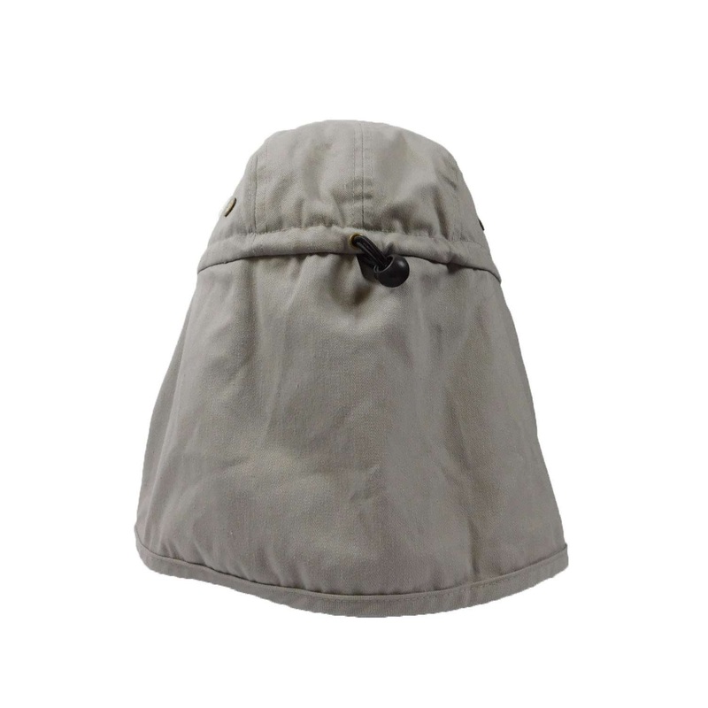 Baseball Cap with Earflap Grey