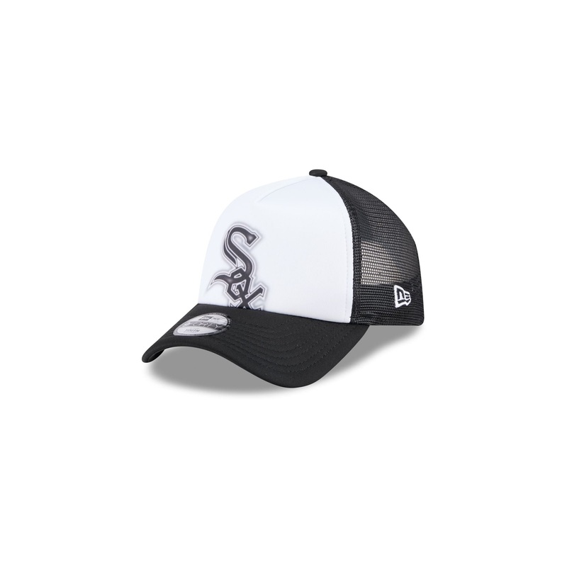 Chicago White Sox Kids Painted 9FORTY A-Frame Trucker Hat Child