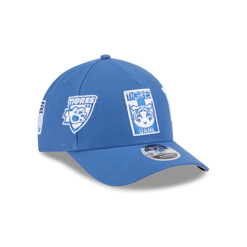 Club Tigres UANL Indigo 9FORTY M-Crown A-Frame Trucker Hat One Size
