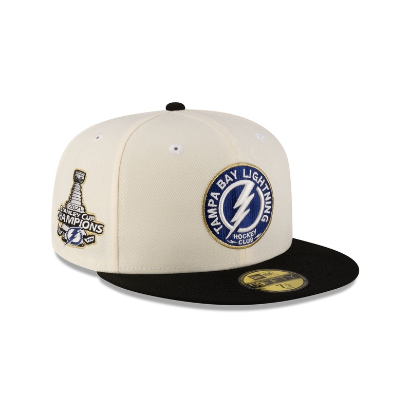 Just Caps Stanley Cup Champions Tampa Bay Lightning 59FIFTY Fitted Hat 7