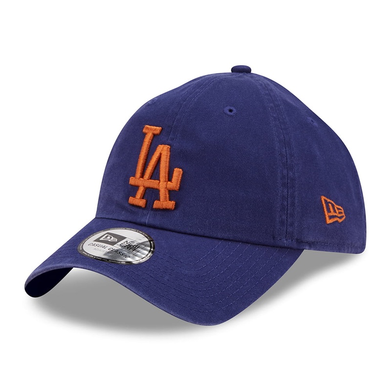 New Era 9TWENTY L.A. Dodgers Baseball Cap – MLB League Essential Casual Classic – Royal Blue-Toffee Adjustable